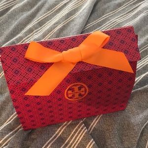 Tory Burch shoe box gift bag